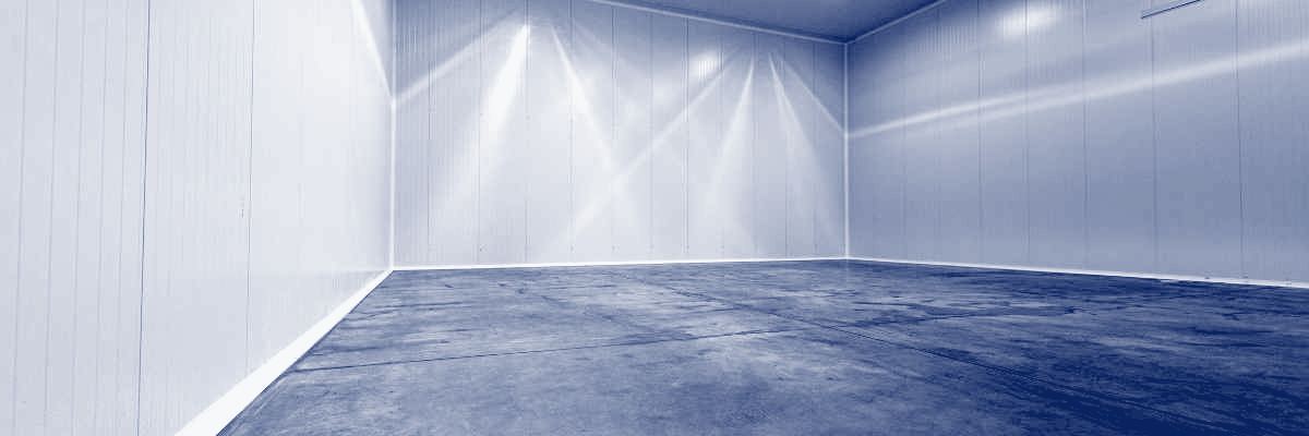 Chambre froide en panneaux isolants