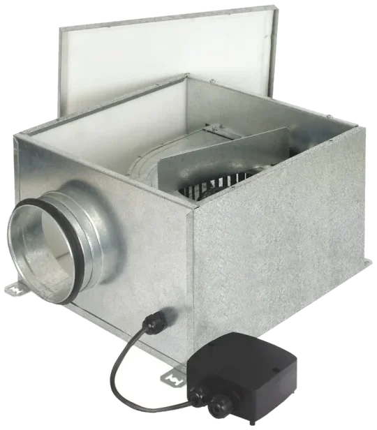 Caissons d’extraction et d’insufflation série CVB SLIMBOX