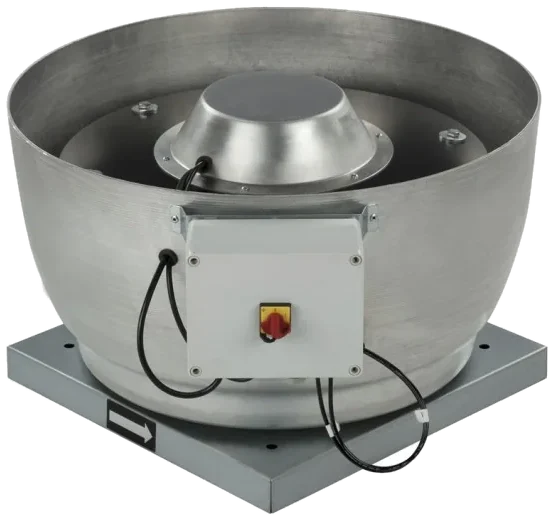 Tourelles centrifuges série CRVB-N / CRVT-N – rejet vertical