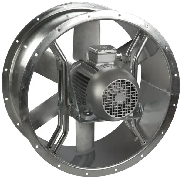 Ventilateurs axiaux tubulaires de désenfumage série THGT (variante 2)