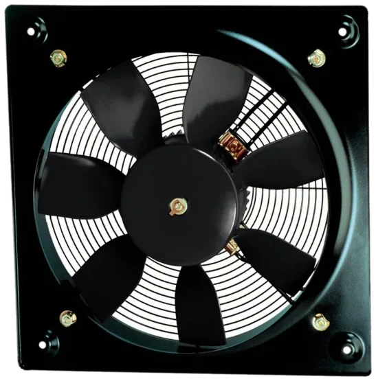 Ventilateurs hélicoïdes muraux série compact murale HCFB/HCFT (hélice en plastique)